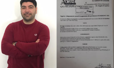 Il presidente aicast Cacciapuoti ed il protocollo