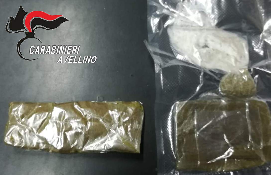 Droga rinvenuta a Roccabascerana