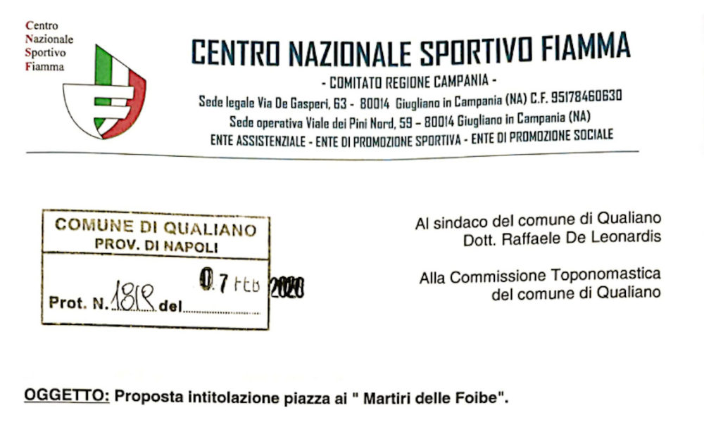 Protocollo CNS FIAMMA