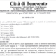 Ordinanza Benevento