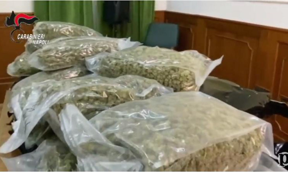droga sequestrata a Caserta