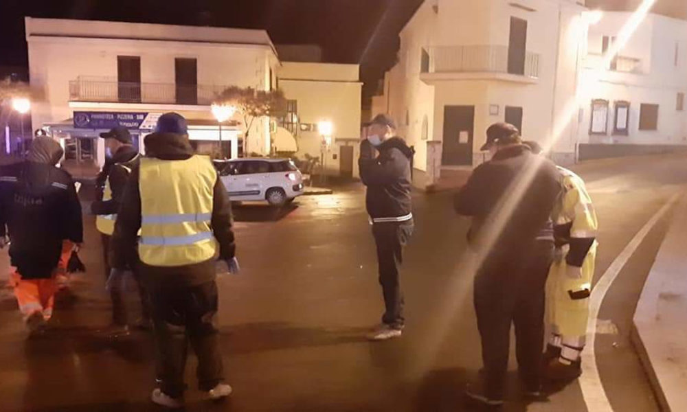 pulizia strade monte di procida