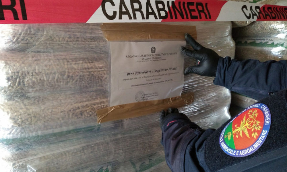 Pellet al veleno posto sotto sequestro