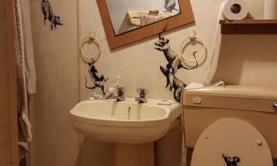 Ratti nel bagno di Banksy