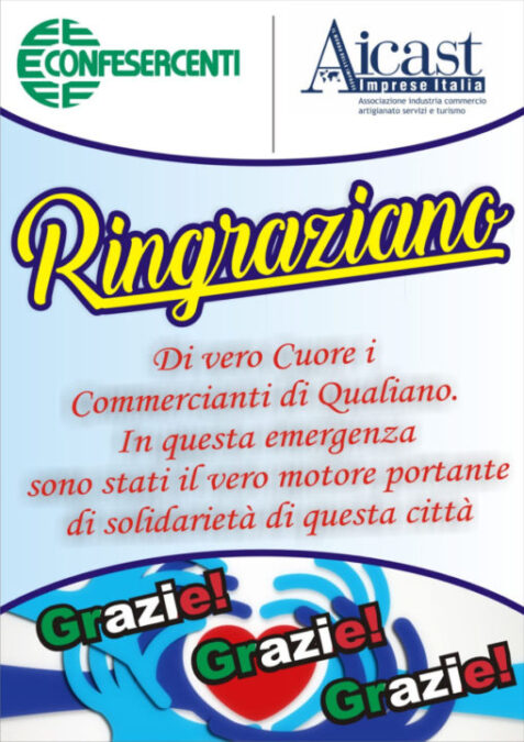 Manifesto ringraziamentoManifesto ringraziamento