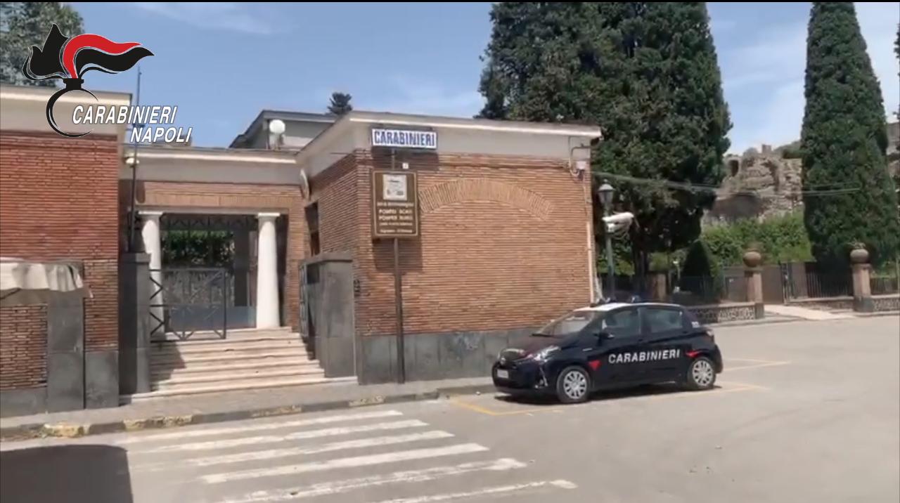 Pompei Posto fisso Carabinieri Scavi