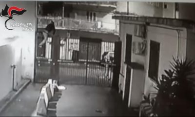 momento del furto Banda vomero