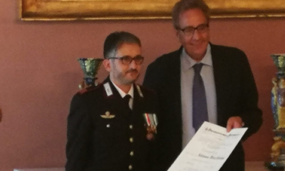 Maresciallo Maggiore Alfonso Vecchione e Prefetto di Napoli
