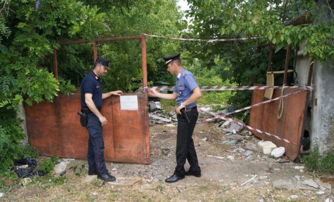 telese terme discarica abusiva rifiuti speciali