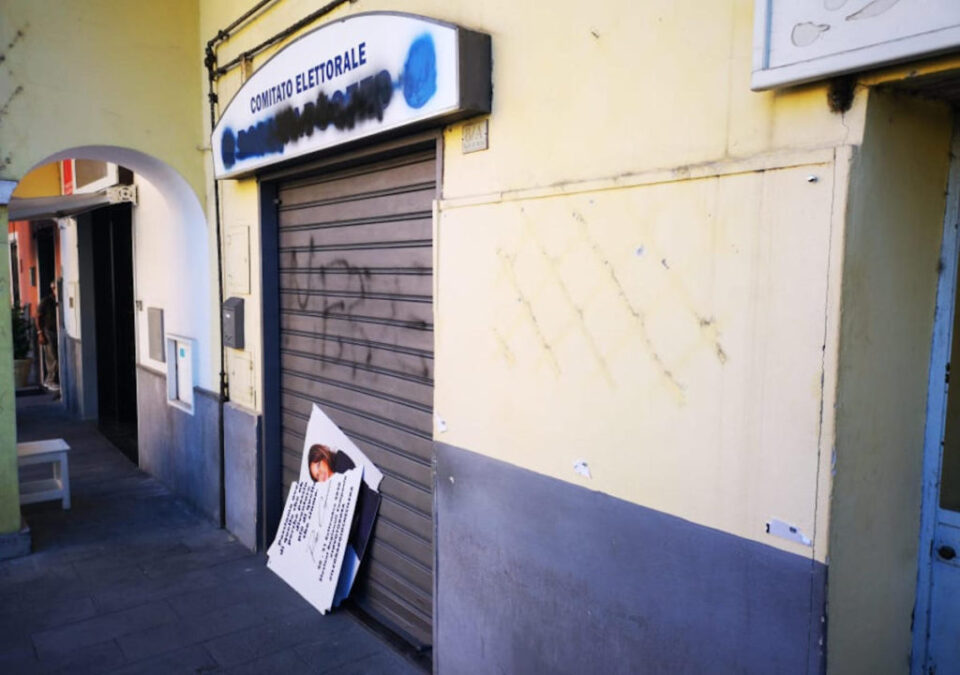 Comitato Rosa Capuozzo vandalizzato
