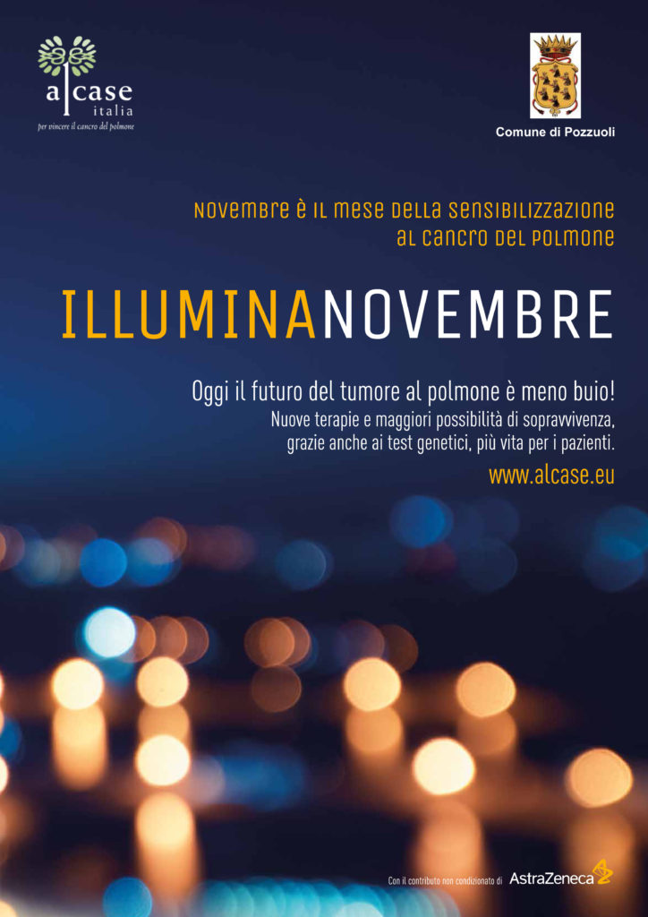 Illumina Novebre Cancro al Polmone Pozzuoli