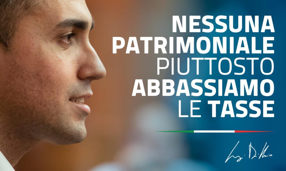 di maio patrimoniale tasse