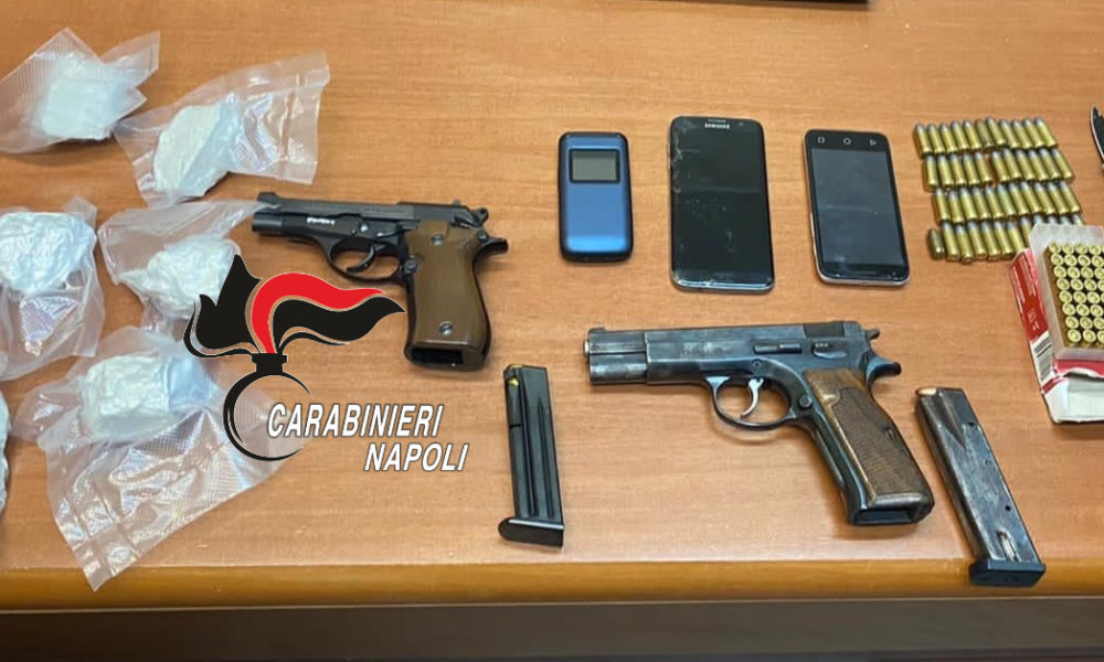 qualiano armi carabinieri