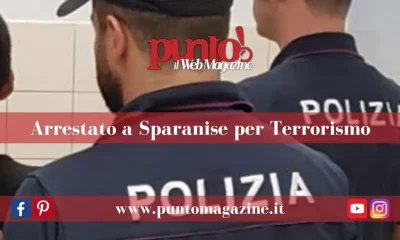 Terrorismo: arrestato a Sparanise