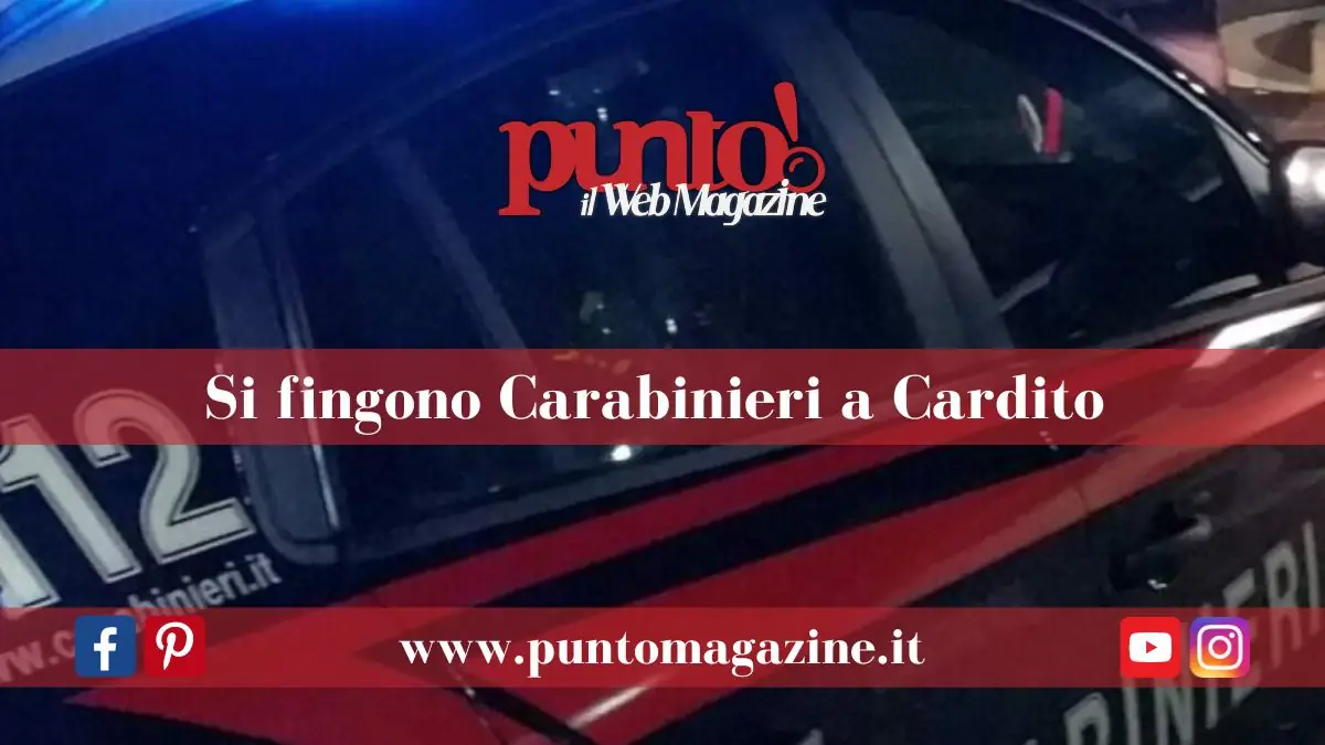 Corrono per le stradei di Cardito