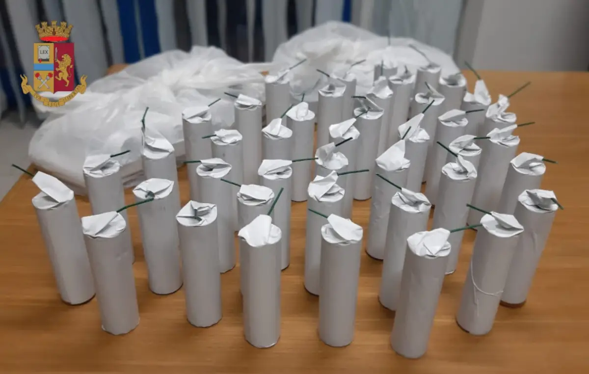 320 kg di botti sequestrati a Napoli