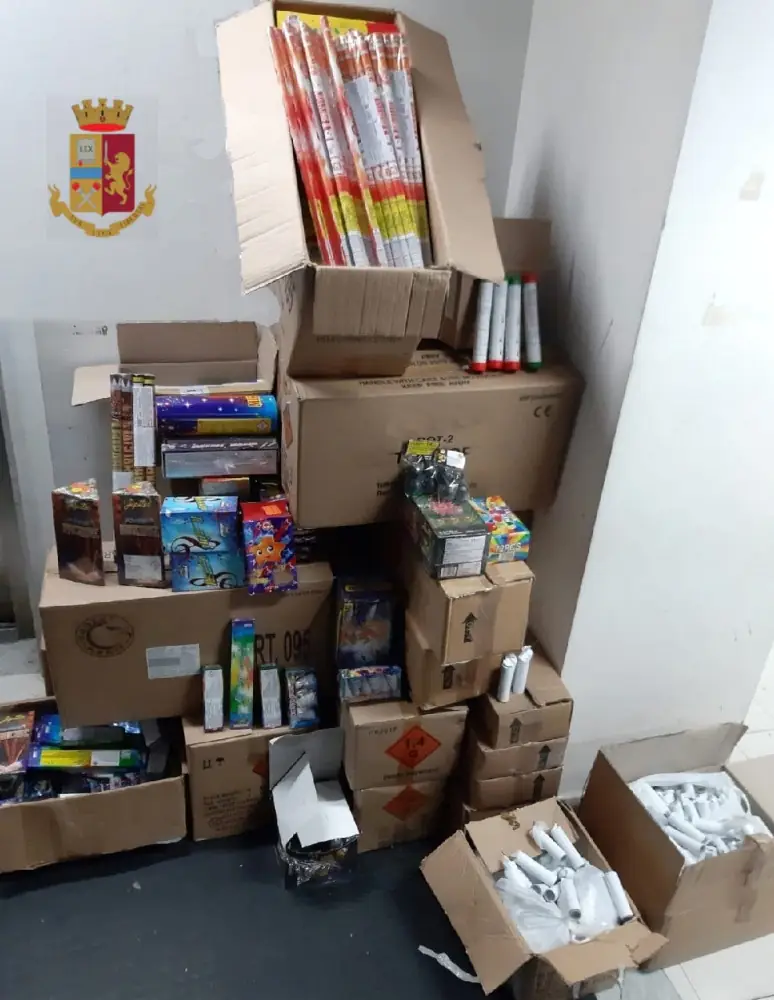 320 kg di botti illegali sequestrati