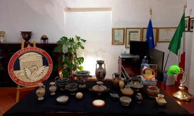 18 reperti archeologici