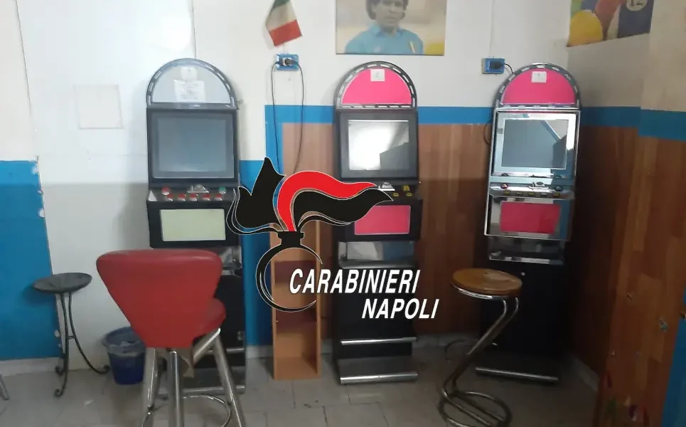 Sala slot clandestina