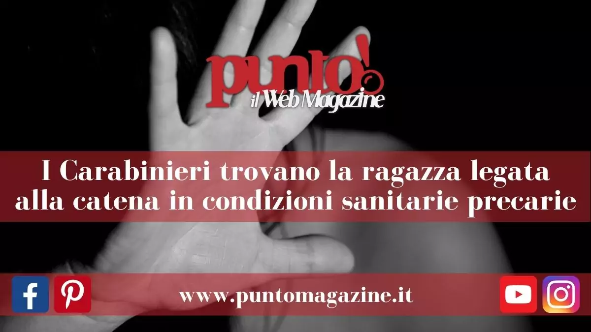 Teneva figlia alla catena