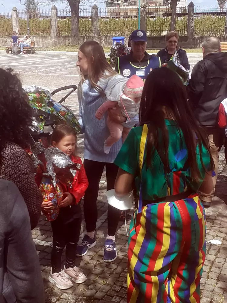 Uova di Pasqua in Villa Comunale
