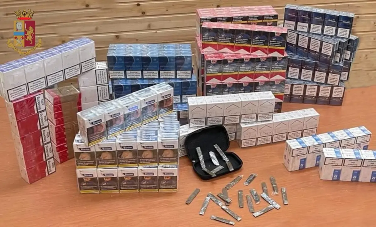 droga e sigarette di contrabbando