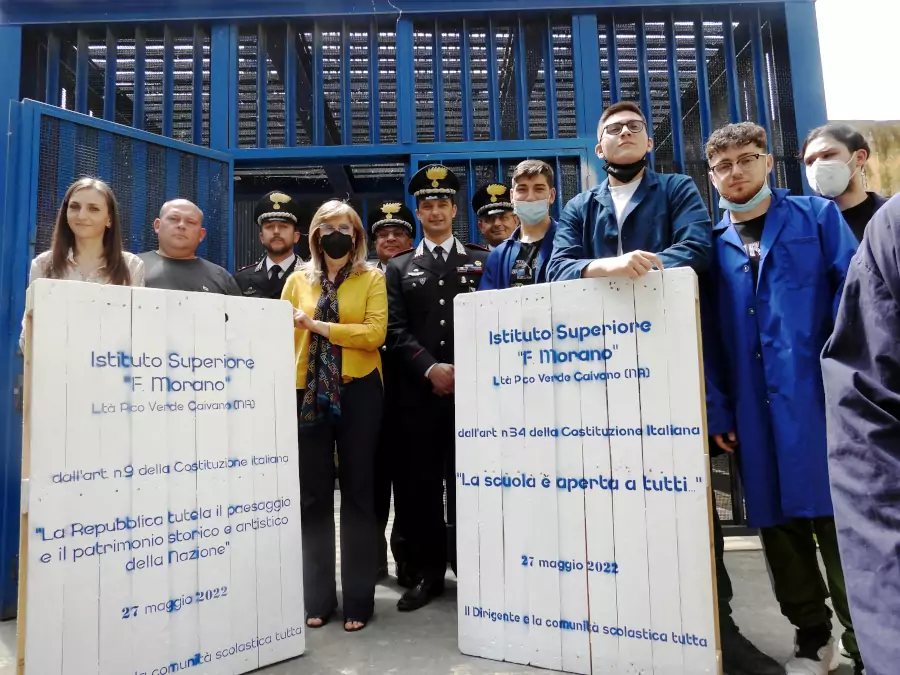 Carabinieri e Scuola a Caivano