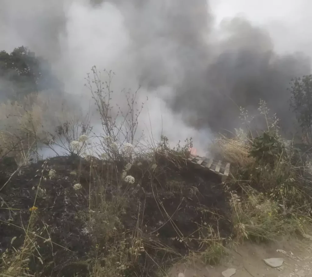 Nuovo rogo nel campo rom