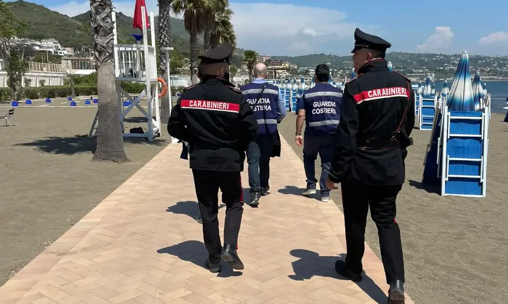 Area di 5000 metri quadri sequestrata
