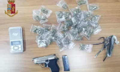 arma e droga in via della bussola a Napoli