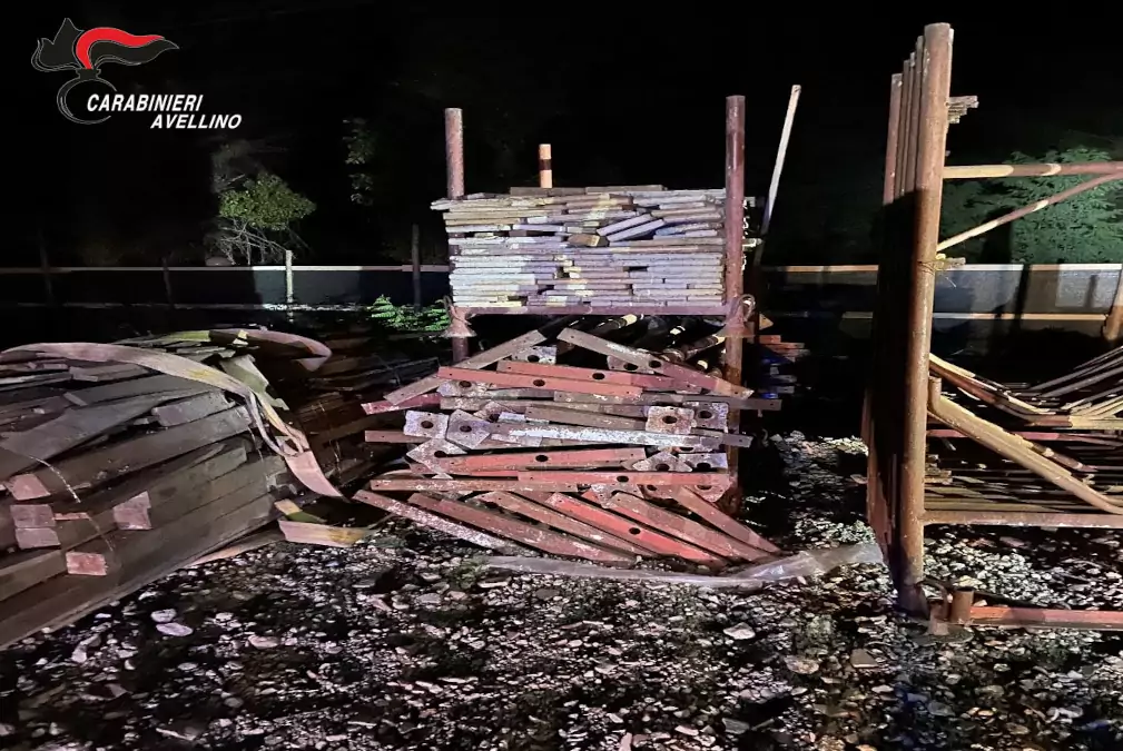 Furto aggravato in caniere edile