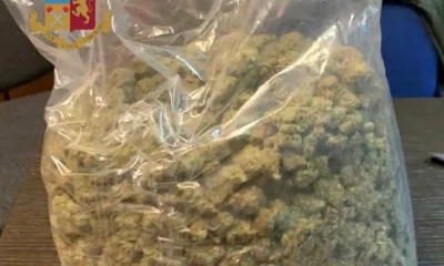 900 grammi di marijuana in casa