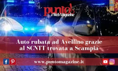 Auto rubata ad Avellino