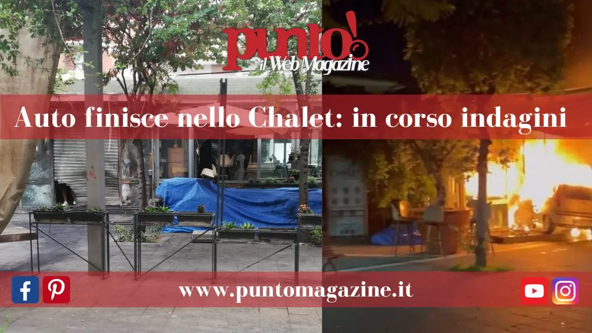 Giugliano auto contto lo chalet
