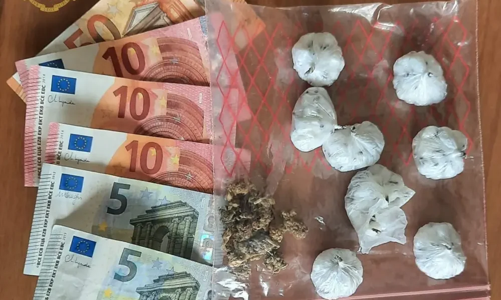 305 dosi di cocaina in casa