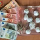 305 dosi di cocaina in casa