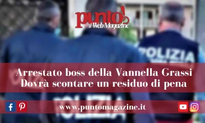 Arrestato boss della vannella grassi
