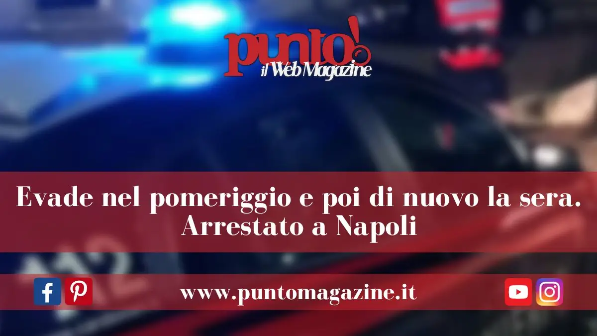 Napoli: arrestato due volte