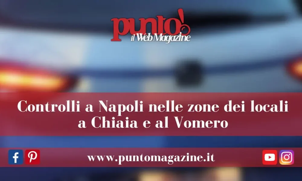Controllo nel week-end a Napoli