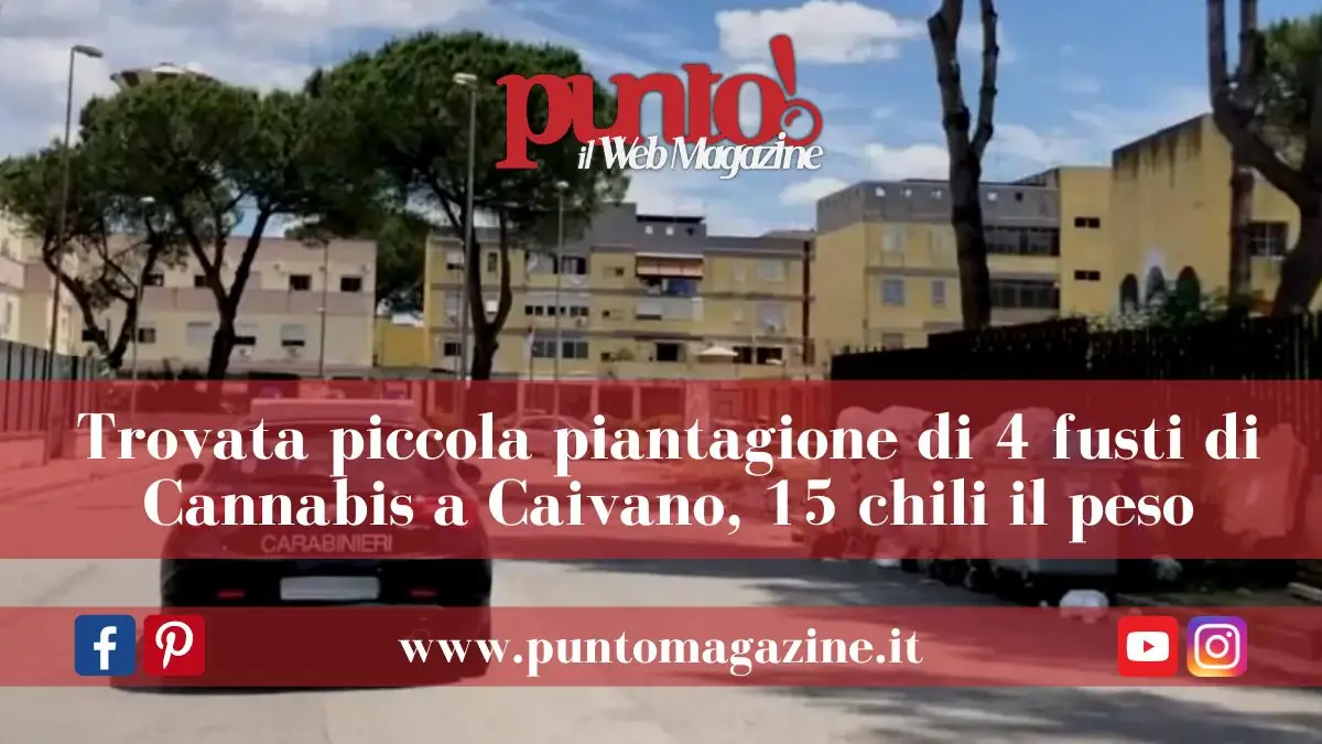 Controlli antidroga a Caivano