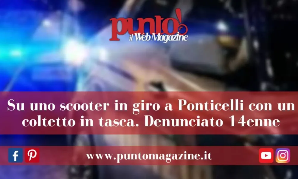 In giro con un coltello a ponticelli