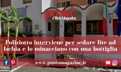 Intervenuto per sedare lite: minacciato