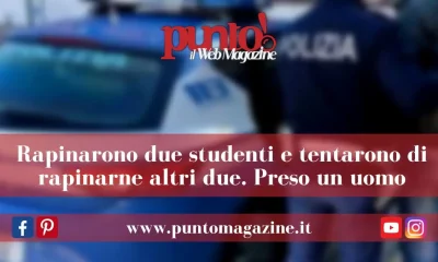 Rapinarono 4 studenti a Napoli