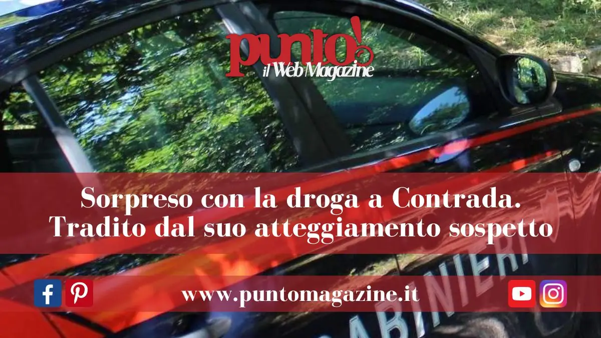 In auto con droga a Contrada