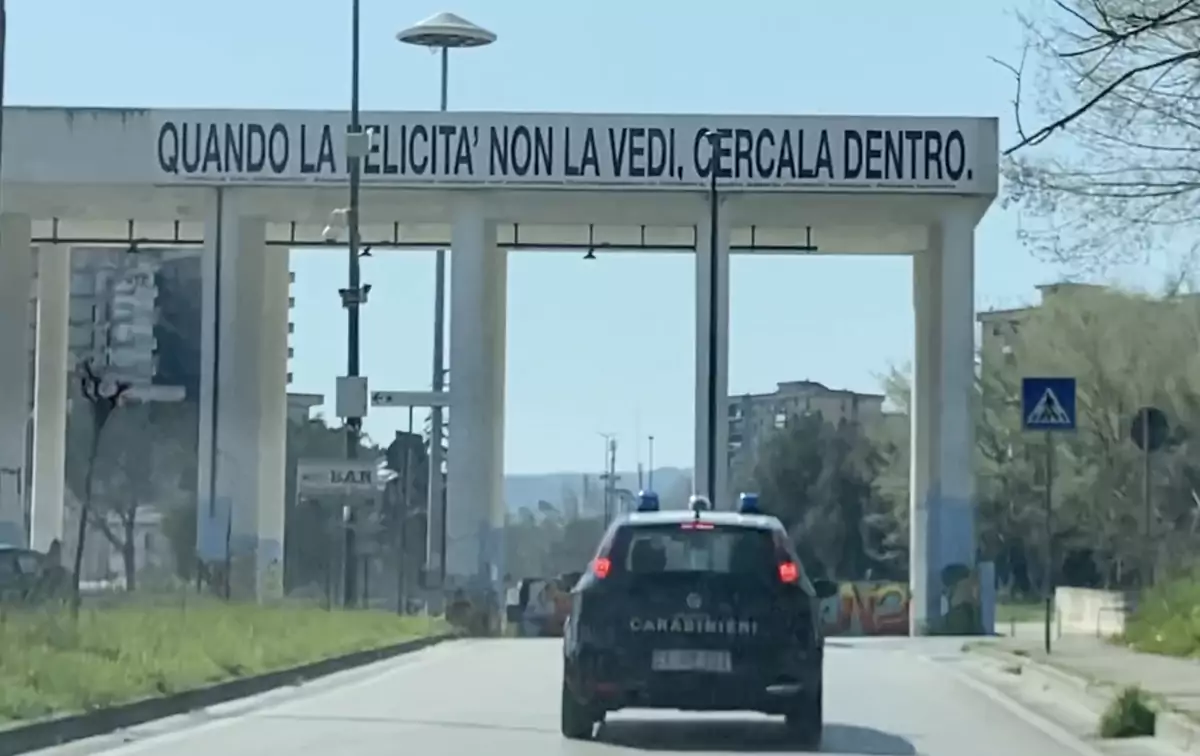 Arrestato pusher nella Vela Gialla