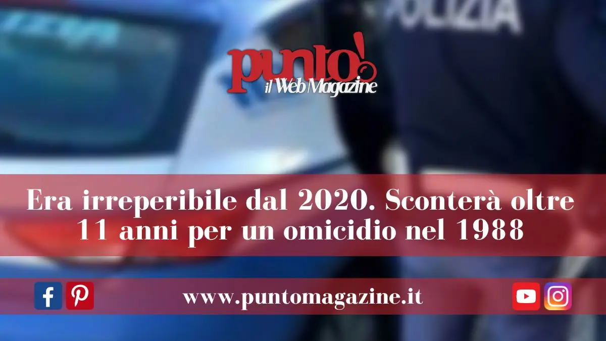 Catturato ricercato per omicidio a Napoli