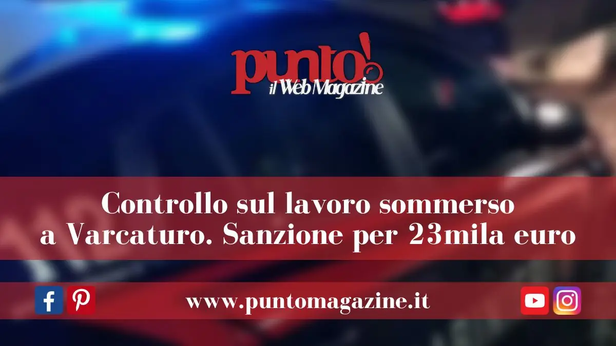 Giugliano: lavoro sommerso a Varcaturo