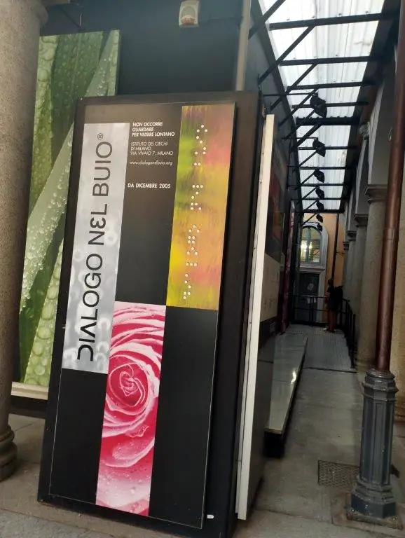 Dialogo al buio