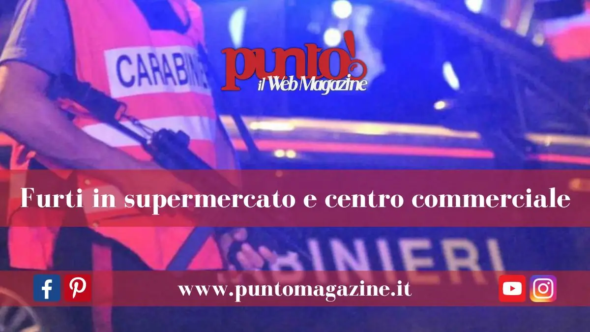 Furti in negozi a Casoria
