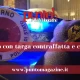 In giro su scooter con targa contraffatta